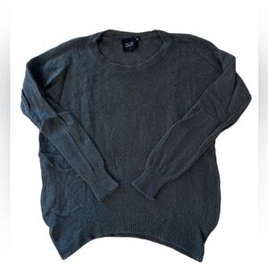 Saks Fifth Avenue Blue 100% Cashmere Lightweight Sweater Size Small